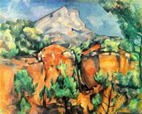 Cézanne, Le Mont Sainte-Victoire vu de la carriere Bibemus